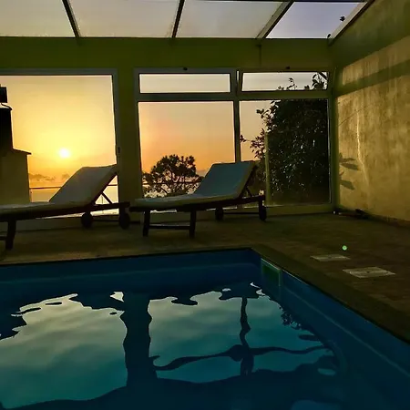 Casa Da Relva Com Piscina Aquecida Interna Apartment Arco da Calheta  Exterior photo