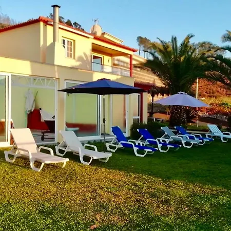 Casa Da Relva Com Piscina Aquecida Interna Apartment Arco da Calheta  Exterior photo